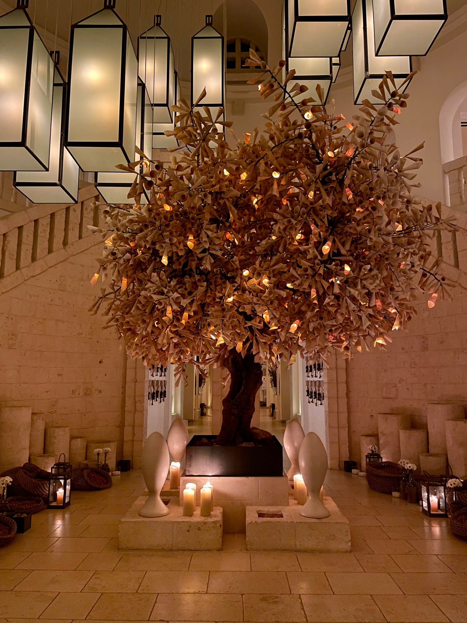 Apulien Lobby Hotel Borgo Egnazia