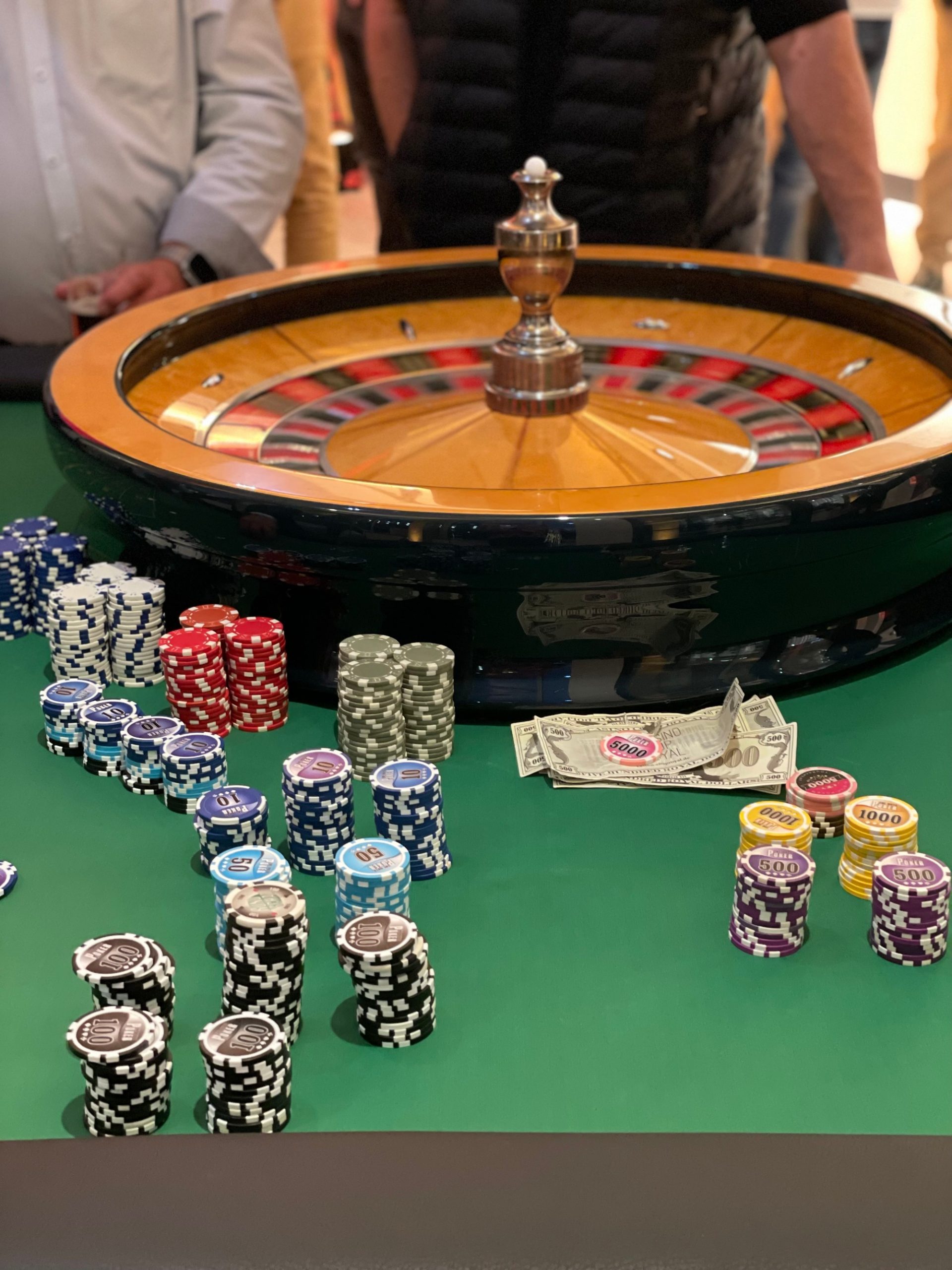 Kunden Networking am Spieltisch