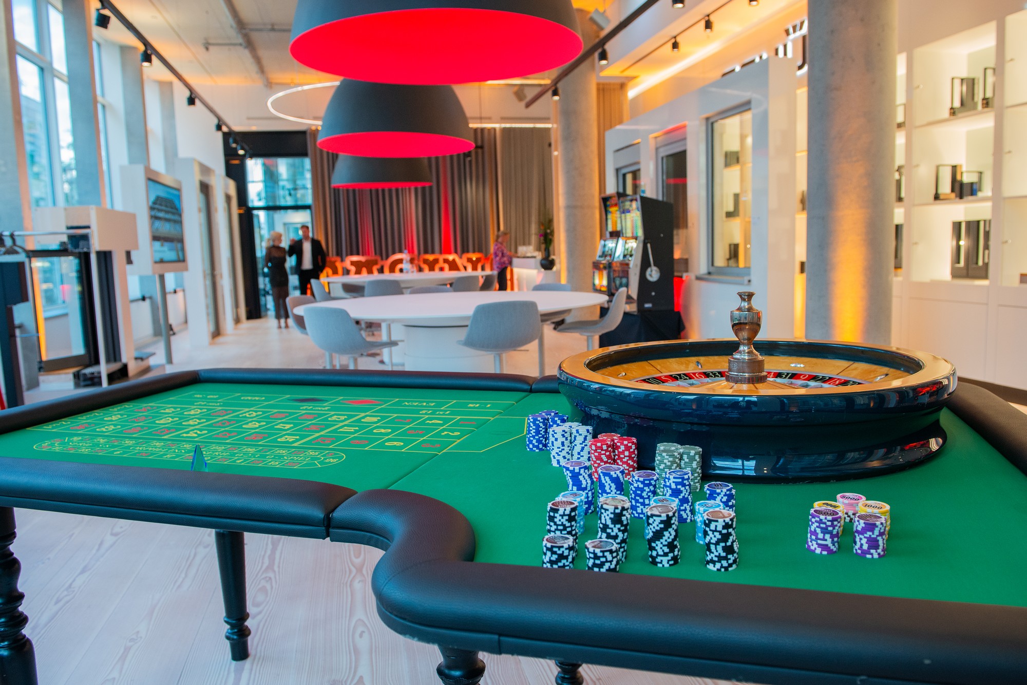 Kunden Networking am Spieltisch